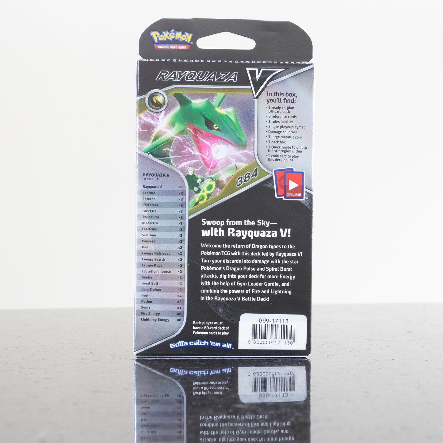 Rayquaza V Battle Deck