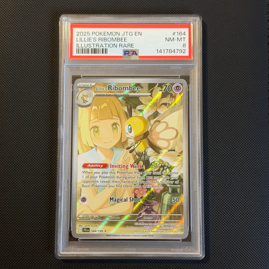 Lillie´s Ribombee #164 PSA 8 NM-MT