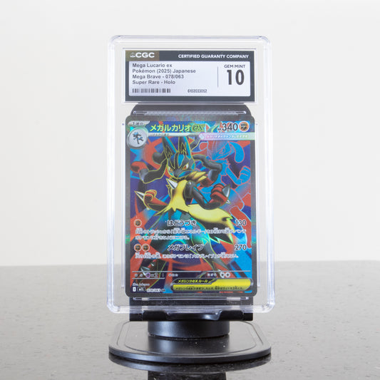 Mega Lucario ex #078 CGC 10 Gem Mint
